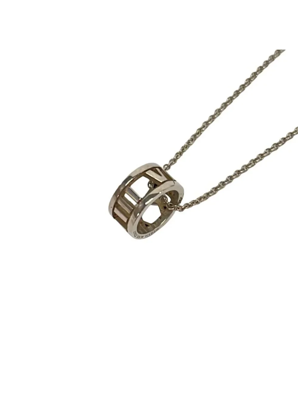 Tiffany & Co Necklace Atlas Open Silver